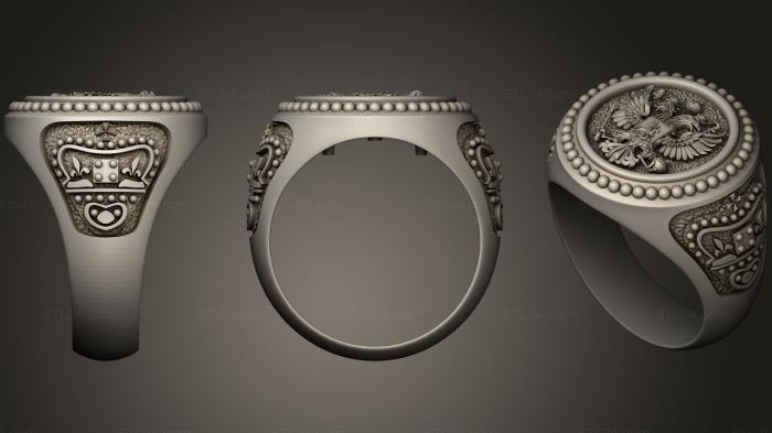 Ювелирные перстни и кольца (Кольцо 89, JVLRP_0571) 3D модель для ЧПУ станка